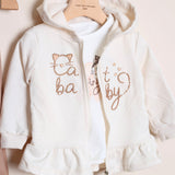 Completo Con Leggings+Felpa+Shirt Manica Lunga