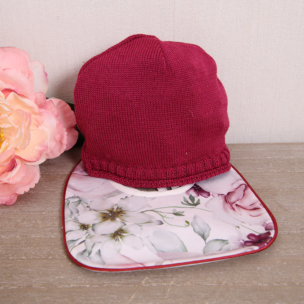 Set Cappellino+Bavetta "Sartoria Dei Piccoli"
