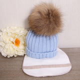 Set Cappellino+Bavetta "Sartoria Dei Piccoli"