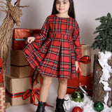 Vestito Ampio Fiocco Posteriore