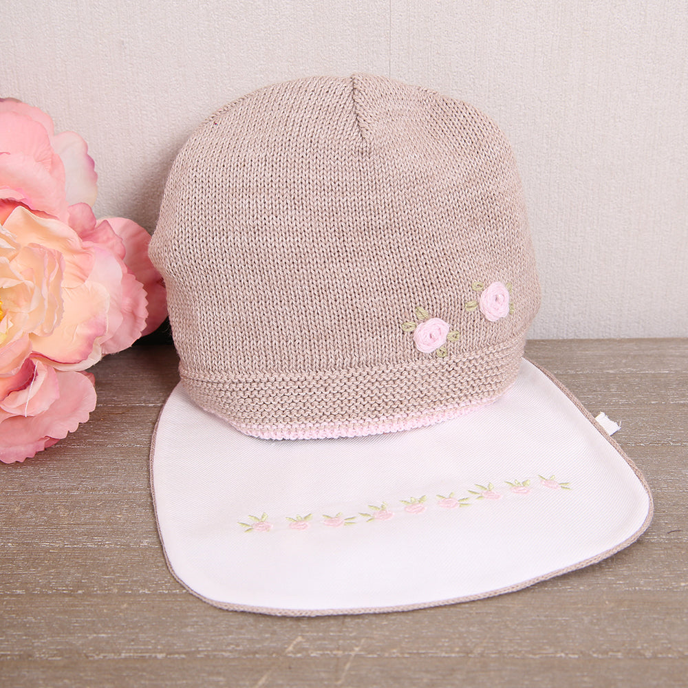 Set Cappellino+Bavetta "Teneri & Belli"