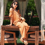 Completo In Lino Con Pantalone Angolo Delle Meraviglie"