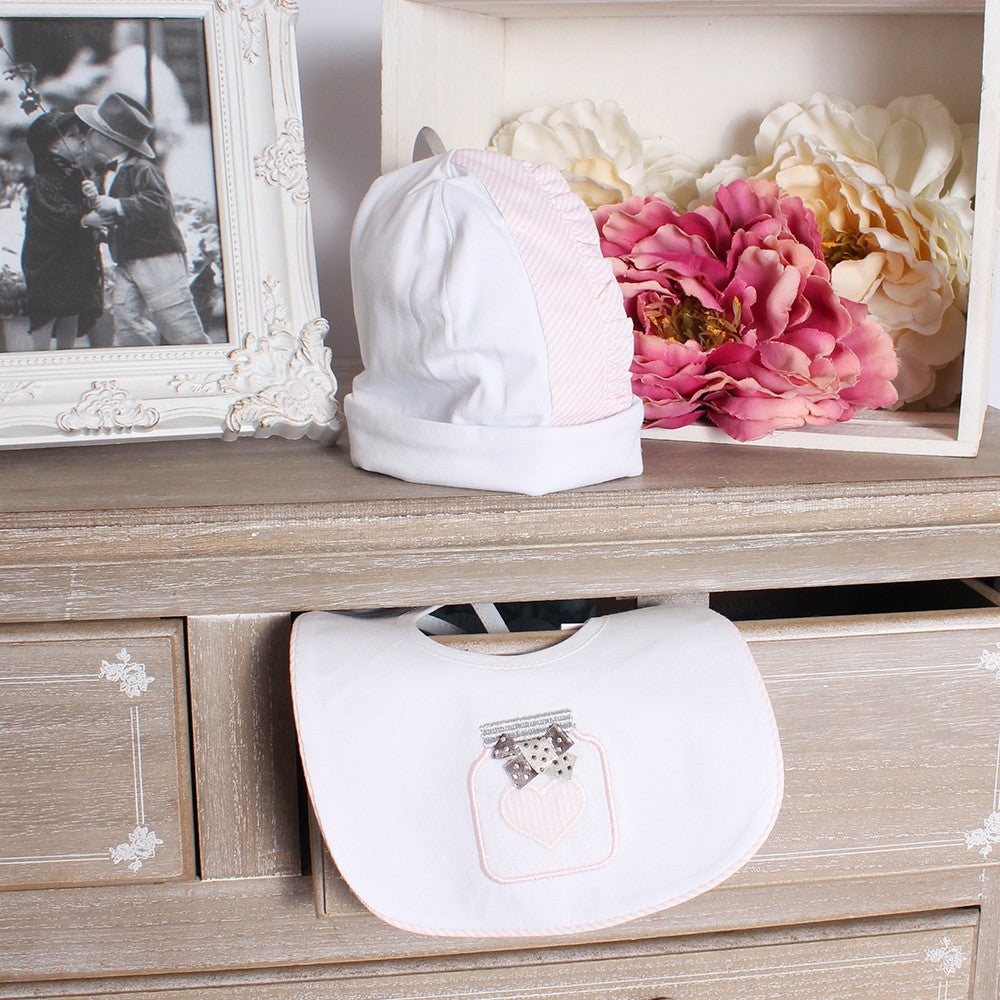 Set Cappello + Bavetta "Teneri & Belli"