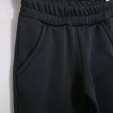 Warme Palazzo-Hose aus Baumwolle