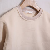 Warmes, kurzes Sweatshirt aus Baumwolle