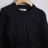 Geflochtener Pullover