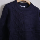 Geflochtener Pullover
