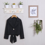 Jacke mit Rückenschleife