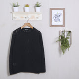 Perforierter Pullover