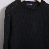 Perforierter Pullover