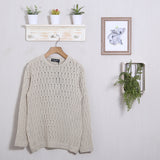 Perforierter Pullover