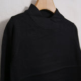 Pullover mit halbem Halsausschnitt