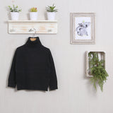 Pullover mit hohem Kragen