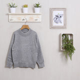 Pullover mit halbem Ausschnitt