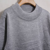 Pullover mit halbem Ausschnitt