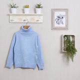 Pullover mit hohem Kragen