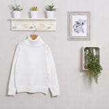 Pullover mit hohem Kragen