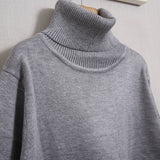 Pullover mit hohem Kragen