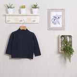 Pullover mit halbem Ausschnitt