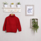 Pullover mit hohem Kragen