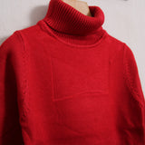 Pullover mit hohem Kragen