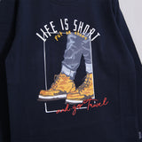 Shirt Caldo Cotone Stampa Anteriore