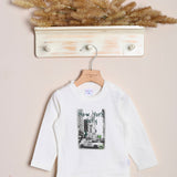 Shirt Stampa Anteriore Caldo Cotone
