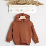 Felpa Basic Con Cappuccio