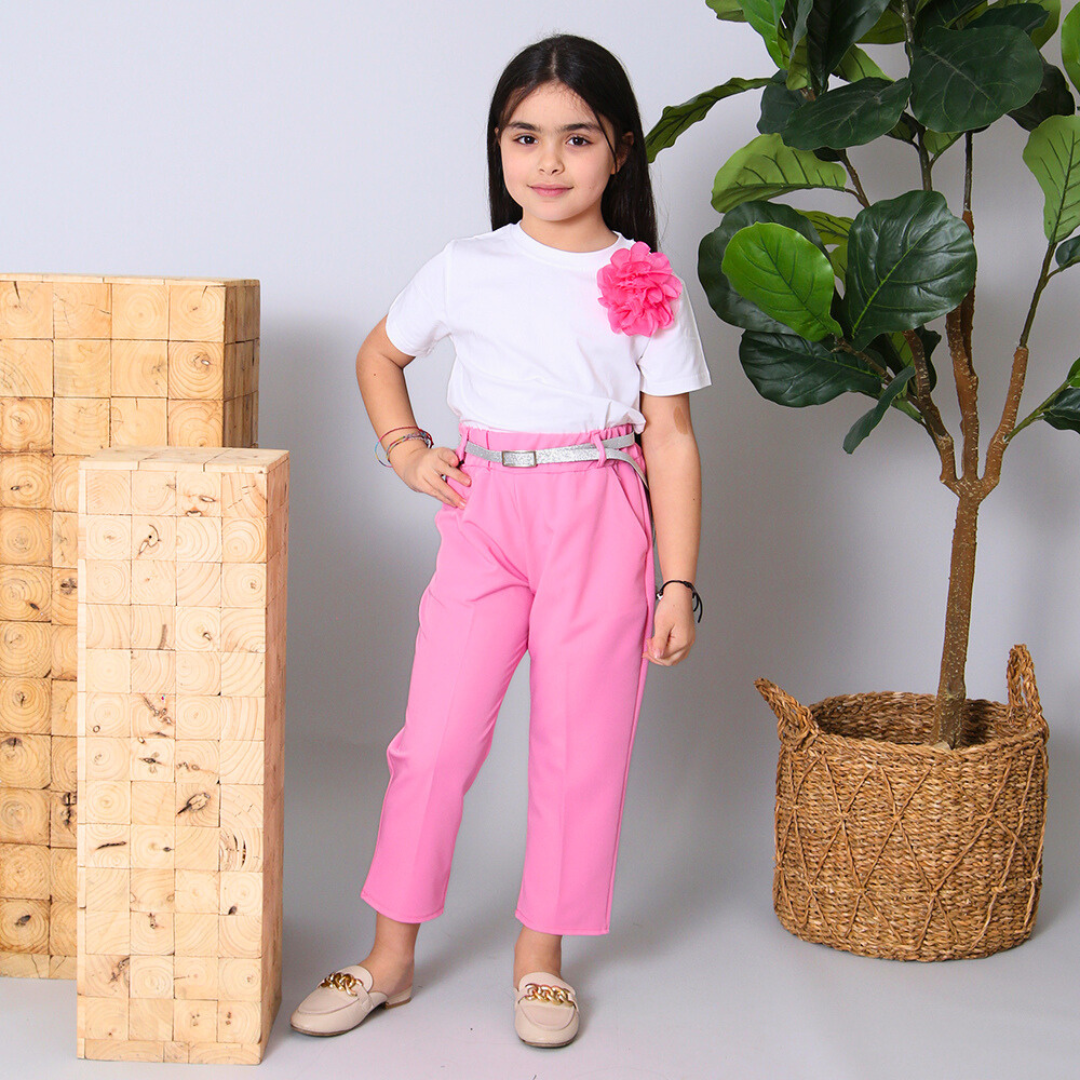 Pantalone Regular Fit(Cintura Inclusa)