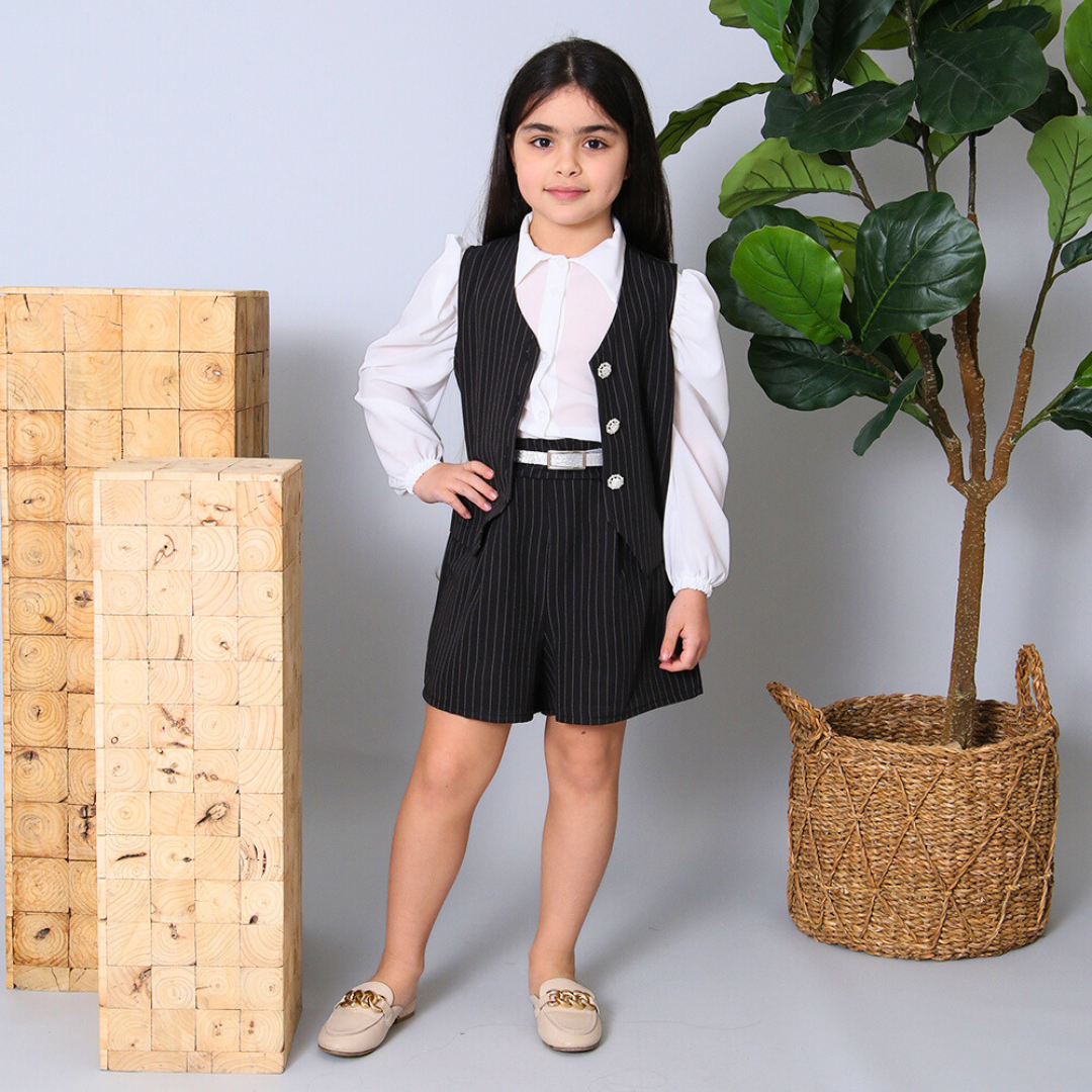 Short Gessato(Cintura Inclusa)