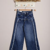 Jeans Gamba Larga Fondo Ampio