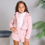 Passende Shorts + Jacke