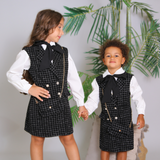 Ärmelloses Kleid (Tasche im Lieferumfang enthalten)