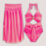 Costume Intero Con Pareo