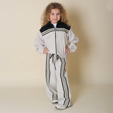 Completo Tuta Con Pantalone Gamba Larga