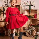 Vestito Ampio Fiocco Posteriore