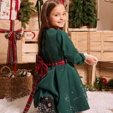 Vestito Ampio Fiocco Posteriore