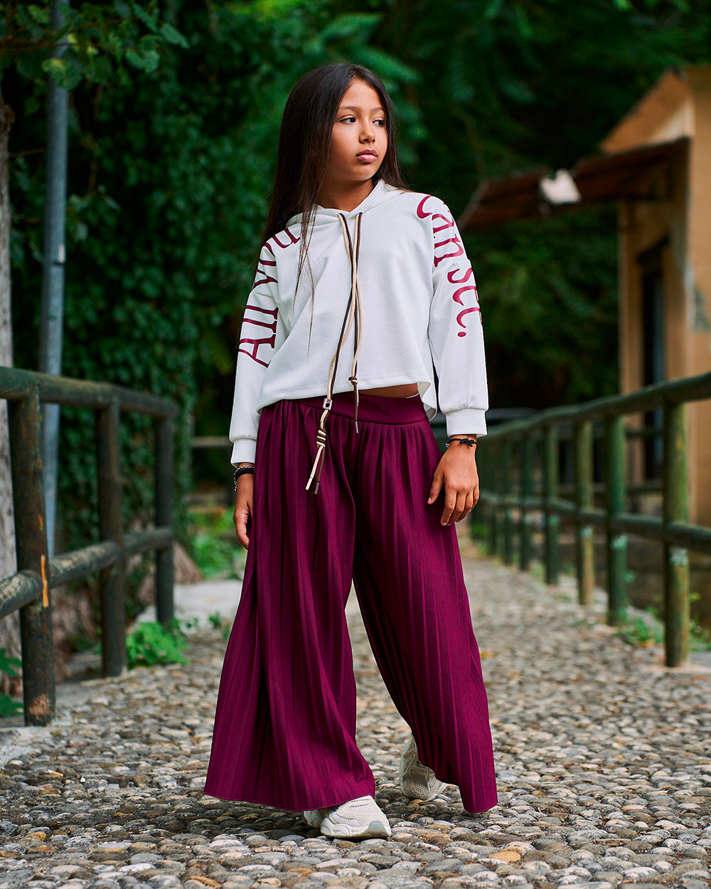 Pantalone Morbido A Plissè