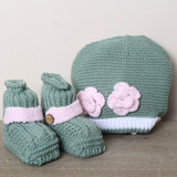 Set Cappellino+Scarpine "Isabel & Martinez"