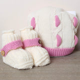 Set Cappellino+Scarpine "Isabel & Martinez"