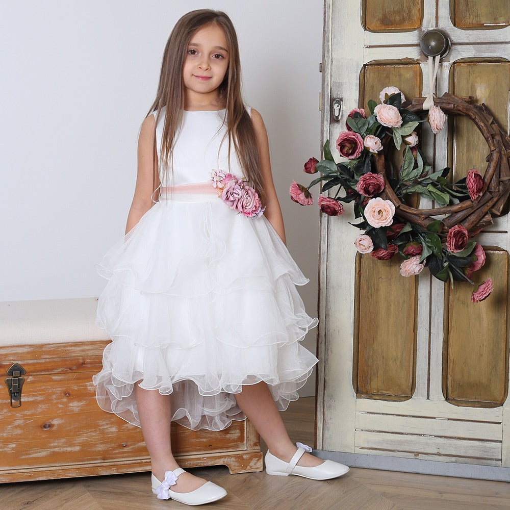 Vestito Cerimoniale Con Tulle