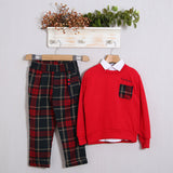Completo "Pierre Cardin" (Pantalone+Maglioncino+Camicia)