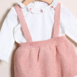 Salopette Con Shirt Manica Lunga