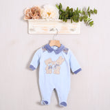 Einteiliger Chenille-Strampler „Nazareno Gabrielli“ 