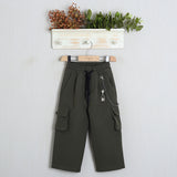 Pantalone Cargo Gamba Larga (Accessorio Incluso)