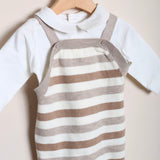 Salopette Con Shirt Manica Lunga