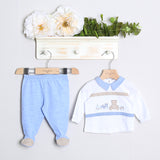 Tutina Spezzata In Cotone "Isabel & Martinez"