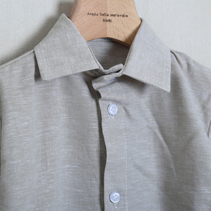 Camicia Lino "Pierre Cardin"