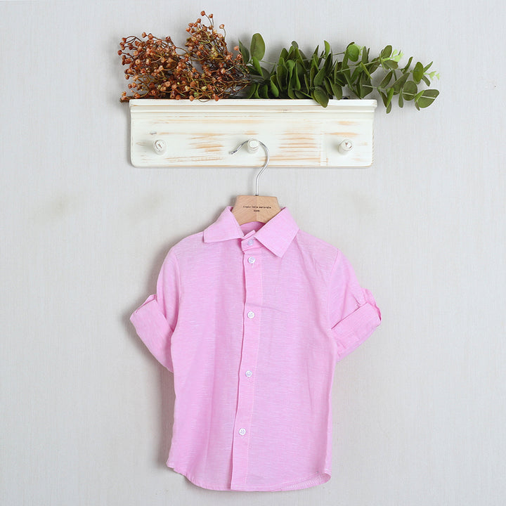 Camicia Lino "Pierre Cardin"