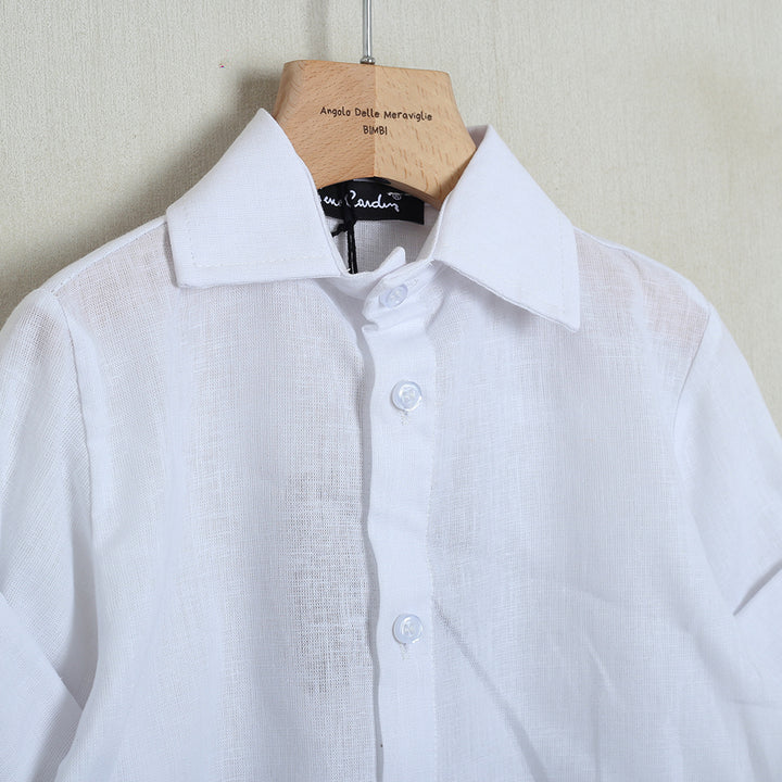 Camicia Lino "Pierre Cardin"